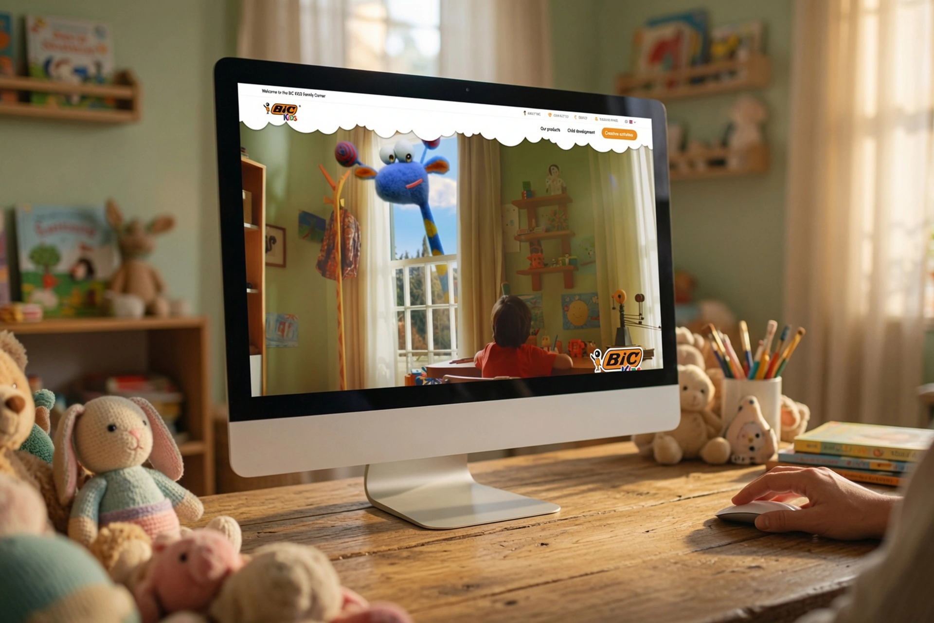 Site BIC KIDS « Go Make Wow » conçu par l'Malsoon