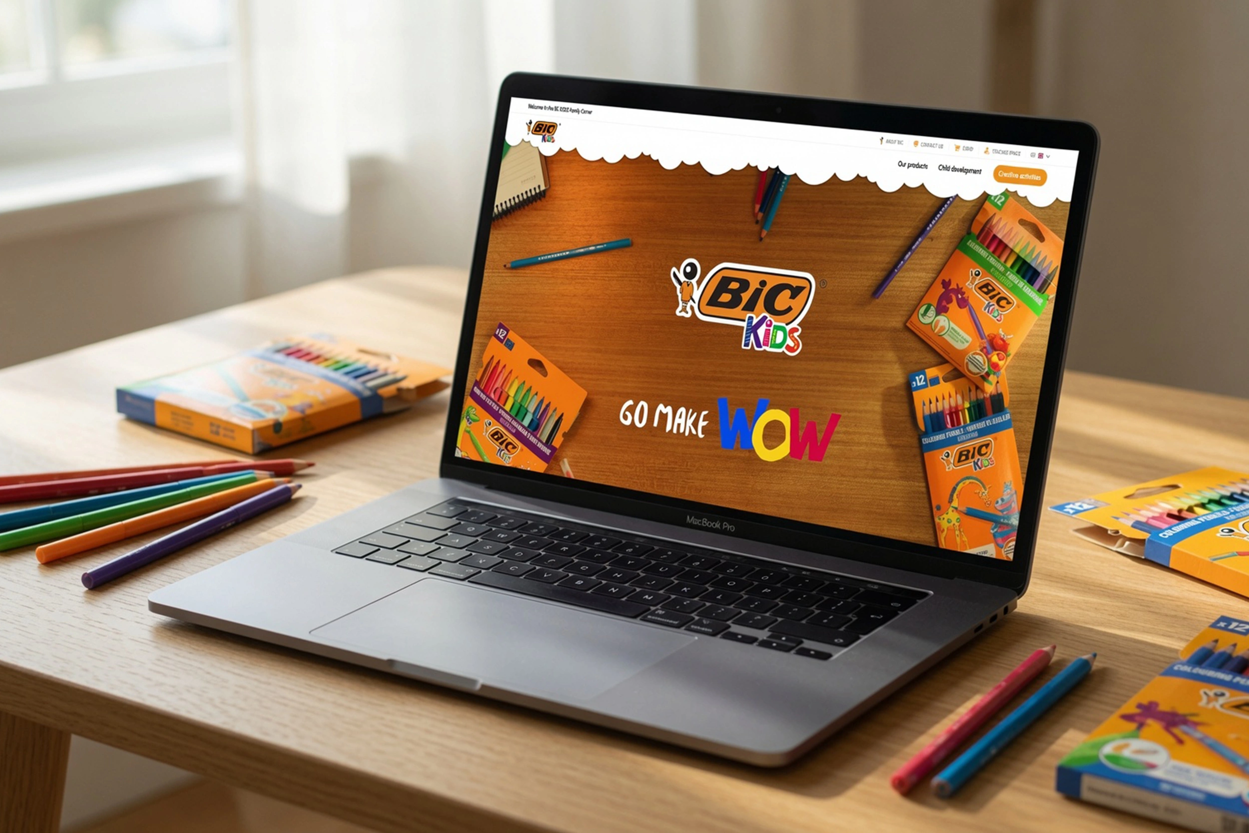 Site BIC KIDS — univers et activités créatives