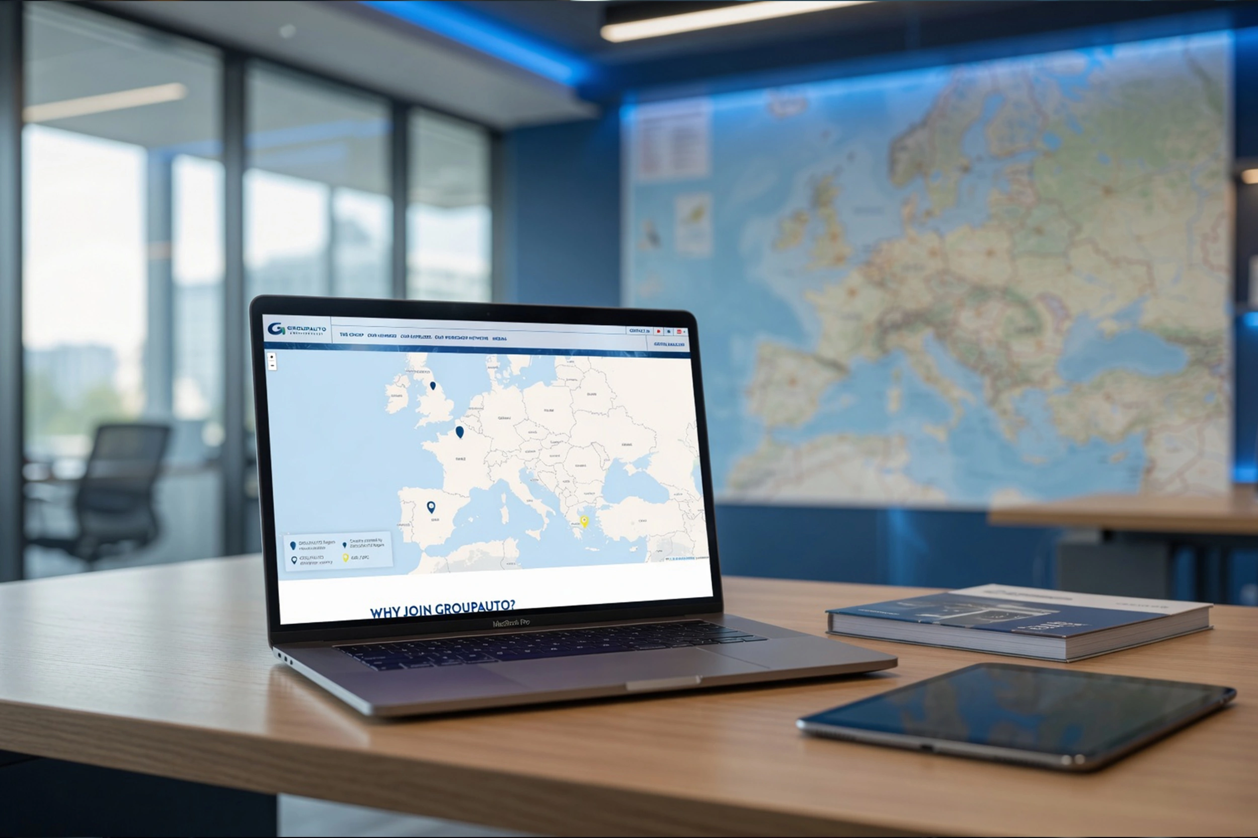 Plateforme événementielle Groupauto International