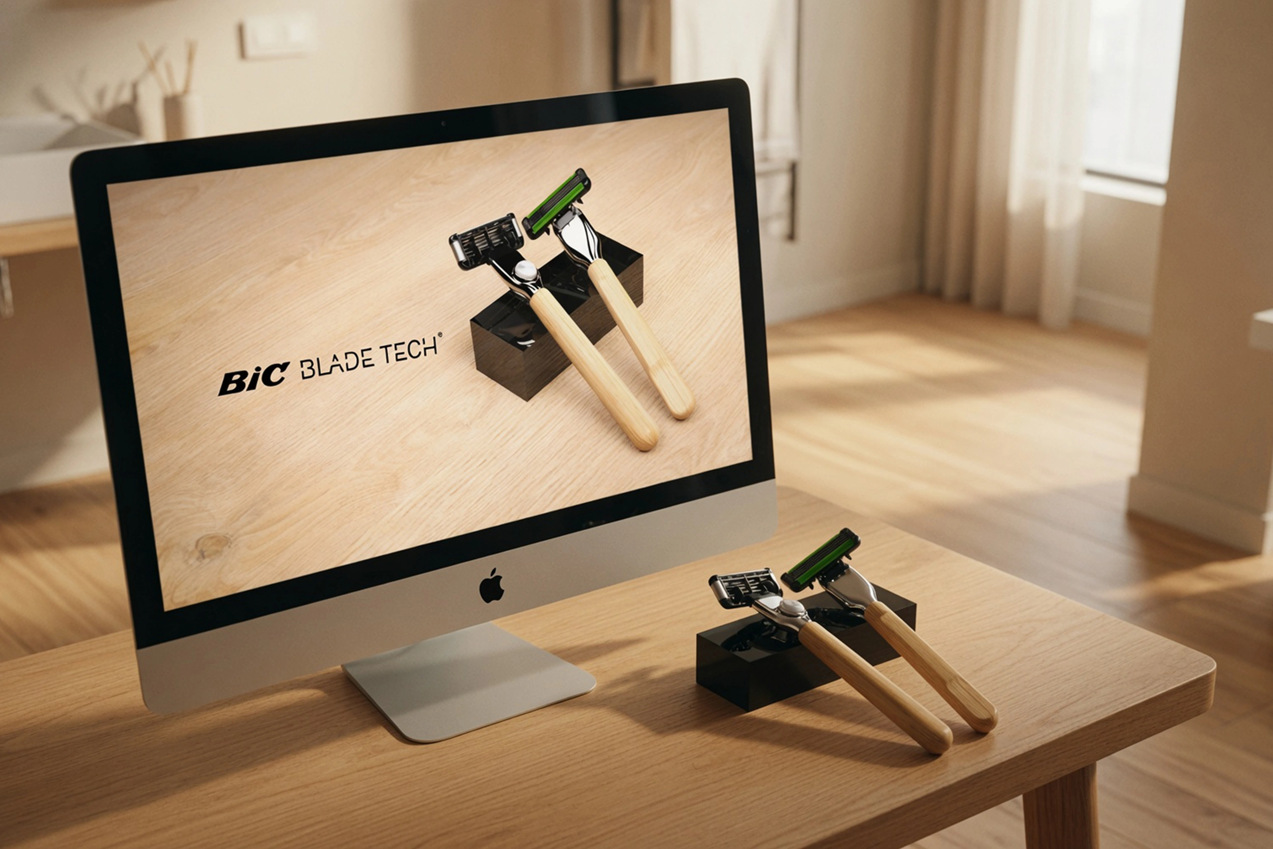 BIC Blade Tech — gamme de rasoirs personnalisables