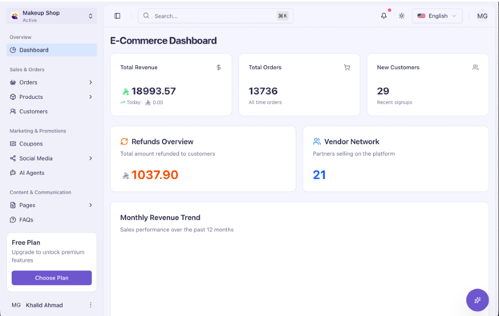 An e-commerce platform<br />that helps you sell more